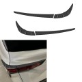 For Toyota Sienna 2021-22 ABS External Rear Tail Light Lamp Cover Garnish Strip Eyebrow Cover
