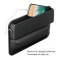 Car Gap Central Control Storage Box with Charging Cable