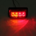 4PCS 8 LED Car Truck Rear Tail Light Waterproof Double Sides Marker Trailer Lights 10-30V
