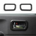 Carbon Fiber Pattern Car Inner Door Handle Cover Trim for 2019-2021 Suzuki Jimny LHD