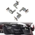 Motorcycle Saddlebag Lever Lock Bolts & Nuts Kit Mounting Set Universal for Touring Dyna CVO