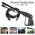 High Pressure Washer Spray G-Un,M22 Car Water Washer Cleaning Tool with 8M Hose