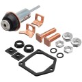 Starter Solenoid Repair Rebuild Kit Contacts Parts Fit for Toyota Subaru 228000-6660, 228000-6662
