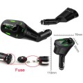 Car MP3 Player Wireless FM Transmitter with Remote Control and 1.1 inch Screen