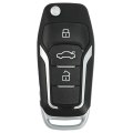 433MHz 4D62 Chip Flip Folding 3 Button Remote Key Fob Key for Subaru Forester 2008-2012