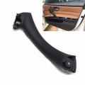 For -BMW E90 328I 2007-2012 Black Right Side Inner Door Panel Handle Pull Trim Cover