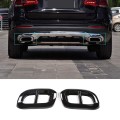 Exhaust Muffler Tail Tip Pipe Trim Cover Frame for Mercedes Benz GLE GLC GLS W167 X253 X167