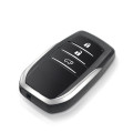 For Toyota RAV4 3 Buttons Highlander Camry Prado Corolla Rezi Crown Car Key Shell Blanks Case