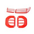 Car Front Wheel Eyebrow Light Side Rearview Mirror Turn Signal Cover for Jeep Wrangler JL JT
