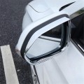 Car Side Rear view Mirror Rain Eyebrow Shield Guard Cover Trim Frame for MG6 MG ZS 2017-2020