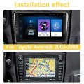 Car Radio 2DIN Android For Toyota Avensis T25 2002-08 Black Silver GPS Navigation RDS