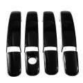 8 PCS/SET Car ABS Glossy Black 4 Door Handle Covers for Ford Focus Escape Kuga Ranger 13-18