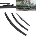 Wiper Blade Kit Windshield Wiper Strip Front Rear Window Wiper Kit for Hyundai Santa Fe 2012-