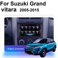 2 DIN GPS Android 8.1 For Suzuki Grand Vitara 2005-15 Bluetooth Wifi Voice Control Multimedia Player