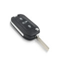 For Peugeot 208 2008 301 308 5008 508 Hella HU83/VA2 Blade 434MHz ID46 Car Remote Key 3 Buttons
