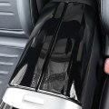 Shiny Black Car Center Console Armrest Box Panel Cover Trim Decoration Stickers for Benz C Class