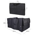 Folding Car Trunk Storage Bag Large-capacity  Oxford Cloth Handle Stowing Tidying Box