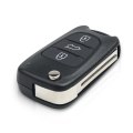 3 Buttons Flip Folding Remote Key Fob Fit For Hyundai I30 IX35 433MHz Chip ID46 TOY40 Blade