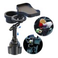 Car Cup Holder Expander Adapter with Wireless Charging Tray, Multi Adjustable Cup Phone Holder