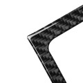 Car Rear Seat Air Outlet Panel Strip Carbon Fiber Decorative Sticker for Audi A6 2005-2011