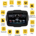 For Jeep Renegade 2016-20 Car Android Central Multimedia Radio GPS DSP IPS AM 8CORE 2 Din NO DVD