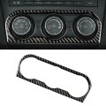 for Subaru Forester XV 2013- Car Real Carbon Fiber AC Air Conditioning Switch Panel Cover Trim Frame