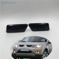 For Mitsubishi Outlander XL front bumper Headlight washer spray nozzle cover Headlamp washer Jet cap