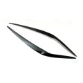 Real Carbon Fiber Headlight Eyebrows Eyelids Stickers Trim Cover Headlight Lid for -BMW X3 G01