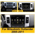 Android 8.1 Car Radio Player for Mitsubishi Outlander 2005-11 GPS RDS  Navigation HD