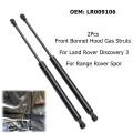 2Pcs Front Bonnet Hood Gas Struts For Land Rover Discovery 3 4 For Range Rover Sport Lifter
