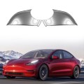 Car Side Chrome Rearview Mirror Bottom Lower Holder Cover for Tesla Model 3 -2021