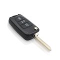 For KIA K2 K5 Rio Sportage Sorento Forte Key Flip Folding Smart Car Key Fob Remote Control ID46 Chip