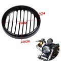 For Sportster XL 883 Iron 1200 04-14 Custom XL1200C 1200 5 3/4inch CNC LED Headlight Grill Cover