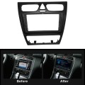 for Benz C CLASS W203 02-04 DVD Stereo Frame Plate Adapter Mounting Dash Installation Bezel Trim Kit