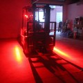 4 Inch 30W Red Line LED Forklift Truck Car Warning Lamp Safety Working Light
