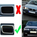 Car Front Kidney Grille Grill For-BMW M3 E36 3 Series Coupe Sedan M Look 97-99 51138195151
