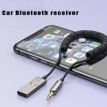 AUX Car Bluetooth 5.0 Receiver Mobile Call Bluetooth Adapter connect 2 Mobile Phones