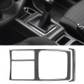 For Mitsubishi Lancer 2008-2015 Carbon Fiber Car Control Gear Shift Panel Sticker Cover Trim