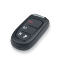 Hitag-AES Smart Remote Key 433MHz 4A Chip Fob For Jeep Renegade Grand Cherokee Ram Compass 2014-17