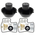 Repair Kit Carburetor Diaphragm Plunger with Needle for Honda Steed Shadow VLX 400
