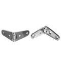 4Pcs 316 Stainless Steel Marine Boat Strap Hinges
