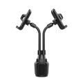 Car Water Cup Holder Double Clip Mobile Phone Bracket