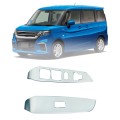 Door And Window Lift Switch Dashboard Cover Trim for Suzuki Solio 2021 2022