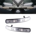 Car Left & Right Side Wind Mirror Light Turn Signal Blinker Lamp for Ford Explorer 2011-2018