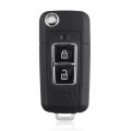Flip Folding Remote Key Case Shell For Toyota Camry Prado Highlander Yaris Vios Car Key Case