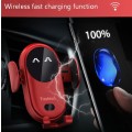 Car Wireless Charger Smart Infrared Sensor Auto Interior Holder Mobile Phone Wireless Charger