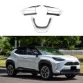 for Toyota Yaris Cross 2020 2021 ABS Car Interior Steering Wheel Cover Trim