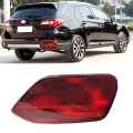 Car Rear Bumper Fog Light Parking Warning Light Reflector Taillights for Subaru Outback 2015-18