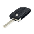 2 Buttons Remote Key Shell Case Folding Flip Fob For PEUGEOT 107 207 307 407 607 1007 Citroen