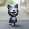 High-grade Shaking Head Dog Car Ornaments Resins Lovely Pomeranian Cartoon Dog